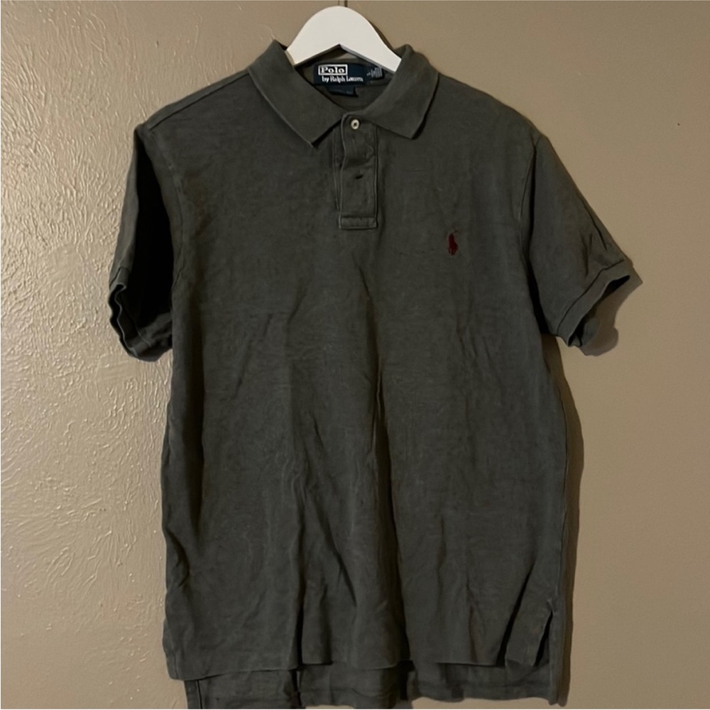 Polo by Ralph Lauren Men's Gray Polo Shirt